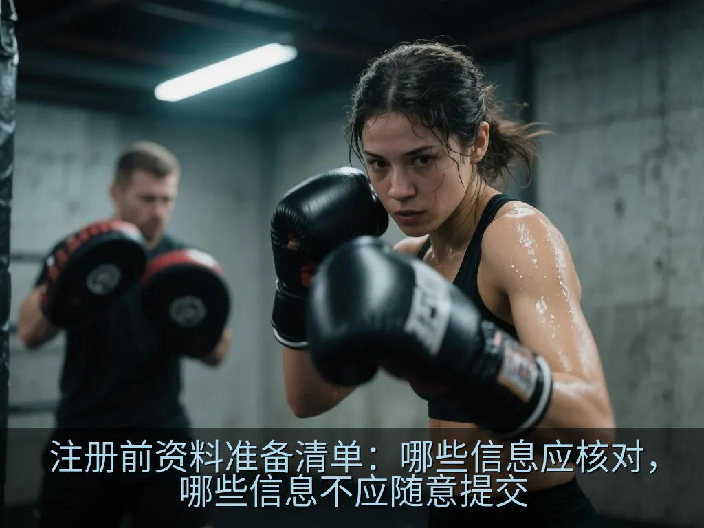 注册前资料准备清单：哪些信息应核对，哪些信息不应随意提交